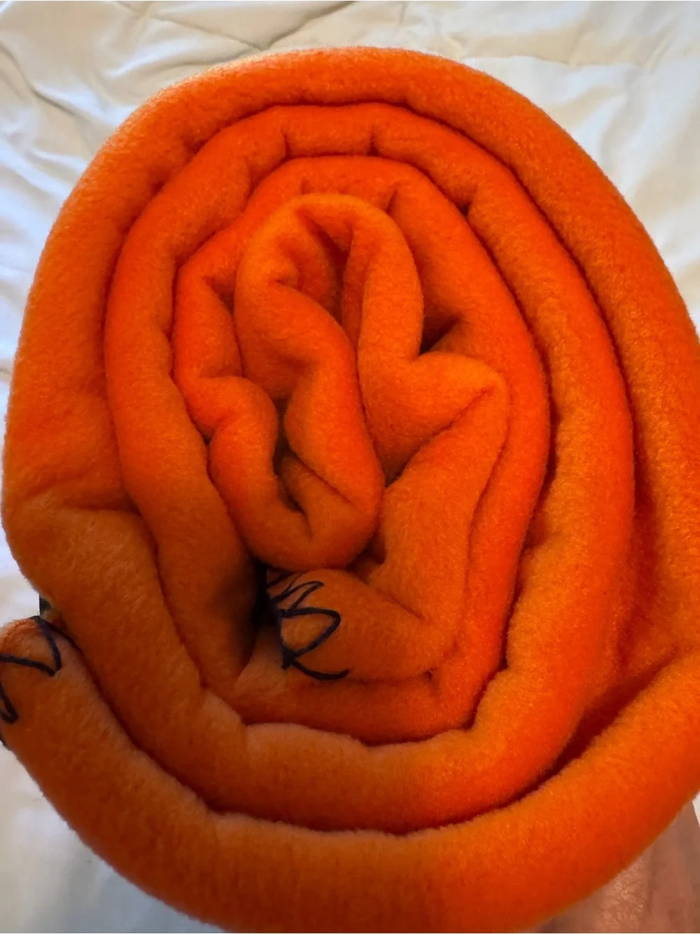 Orange Clemson Fleece Blanket Roll NWOT